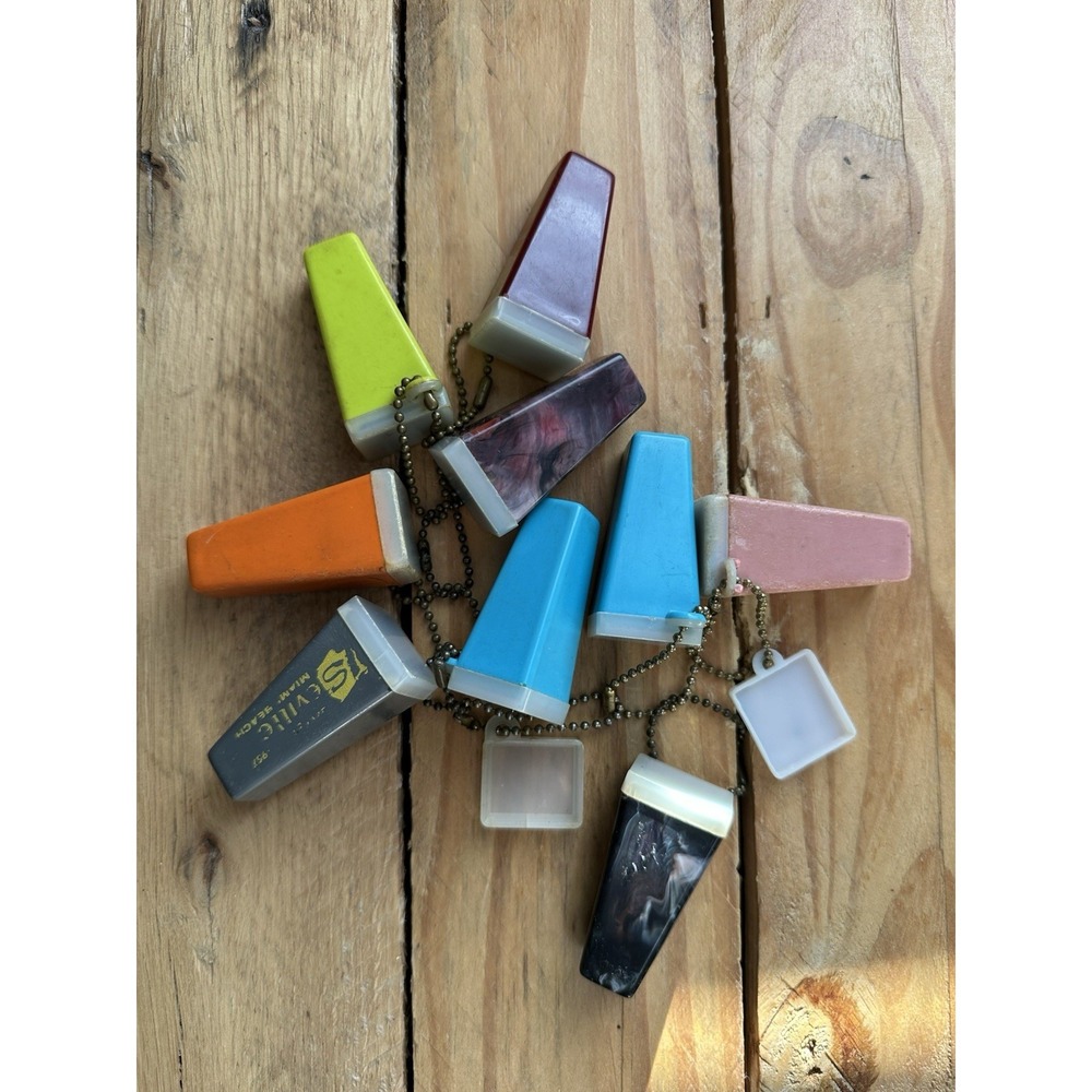 9 Vintage‎ Generic Photo Film Negative Viewfinders Keychains Lot